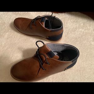 Max and Jake brown/navy shoes size 7